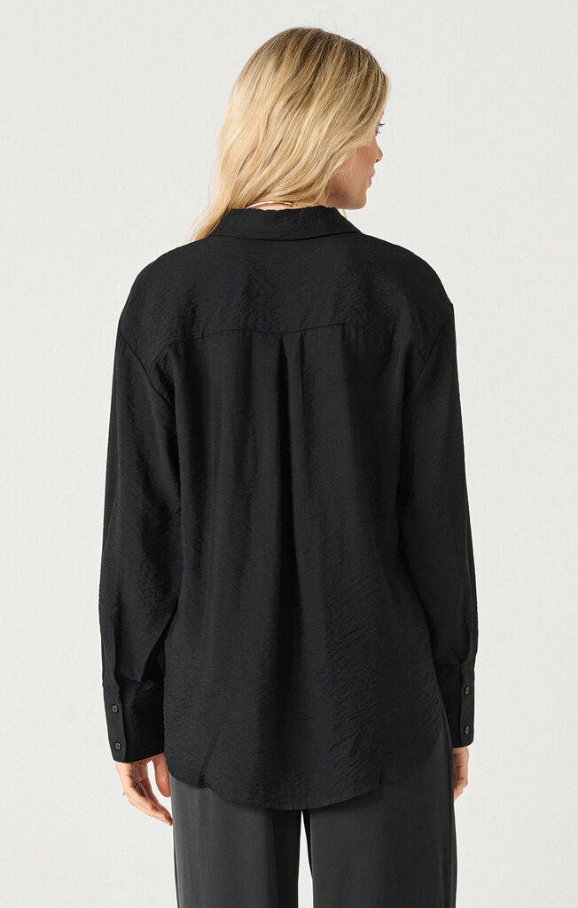 Flowy Satin Blouse- Dex Plus 1X