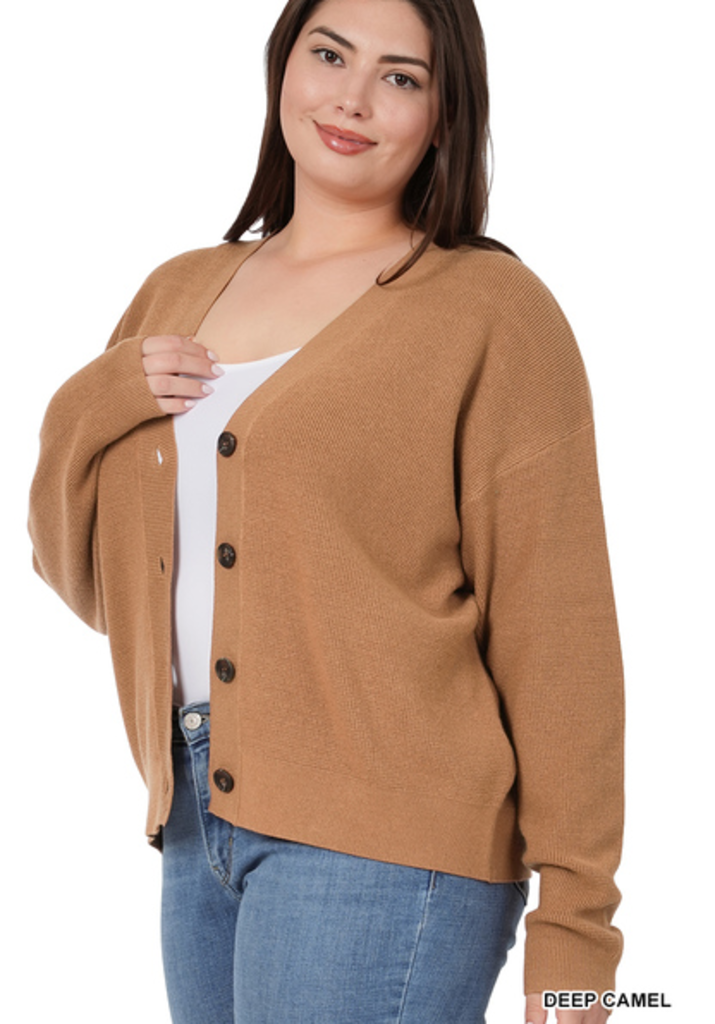 Viscose Sweater Cardigan 2X