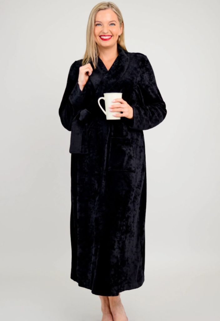Velvet Bamboo Robe Large-1X
