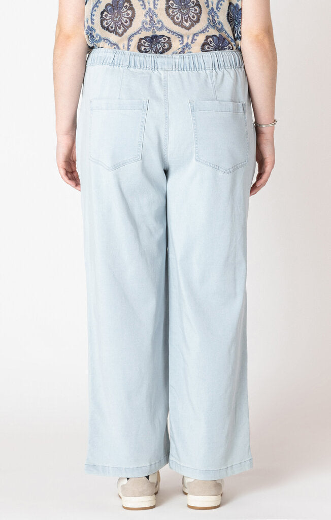 Knit denim jogger-Dex Plus XL