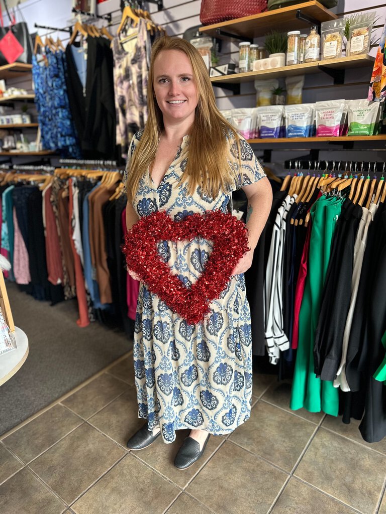 Flowy Midi Shirt Dress - Dex plus XL