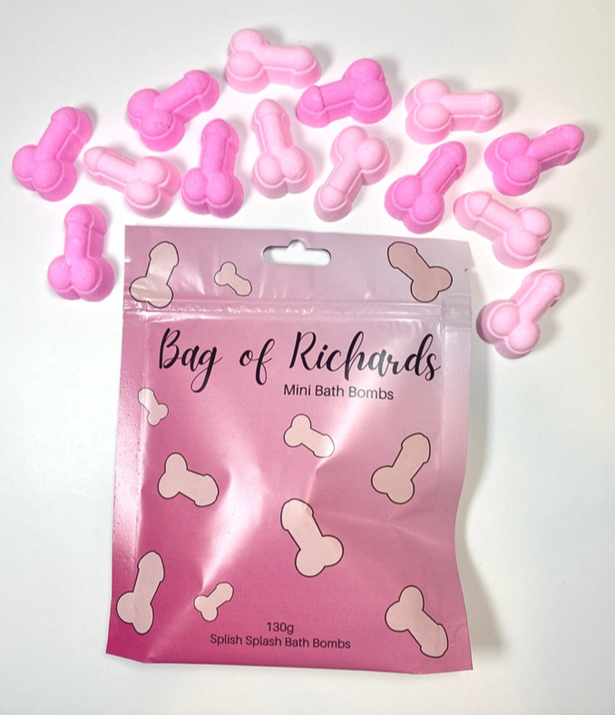 Bag of Richards Mini bath bombs