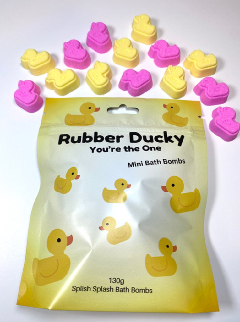 Duckies Mini bath bombs