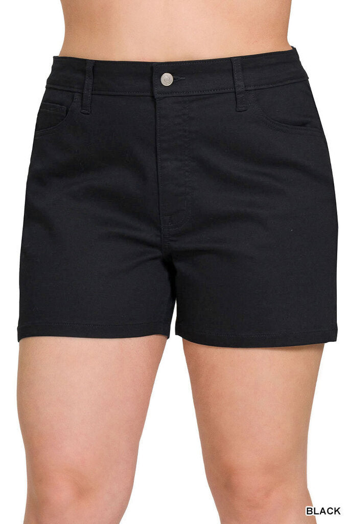 High rise jean shorts 2X
