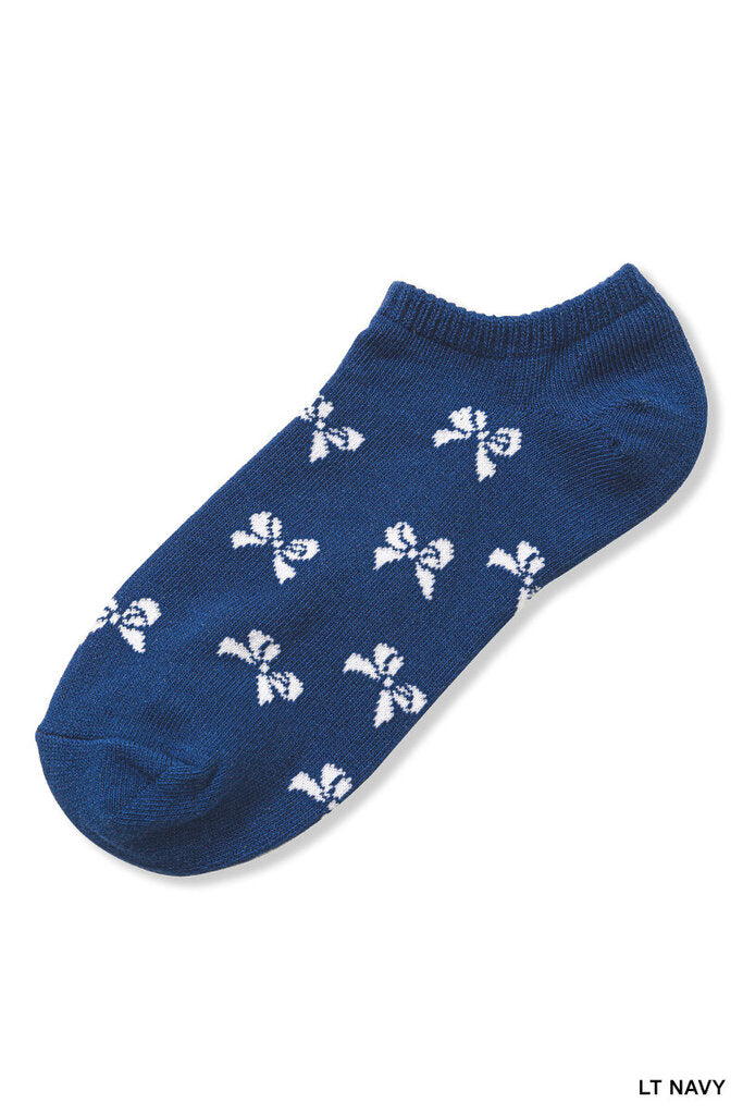 Ribbon bow socks