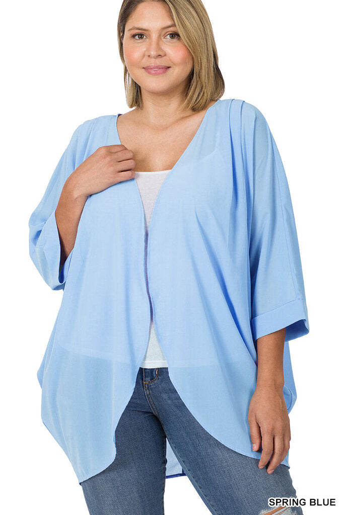 Chiffon cover up 2x