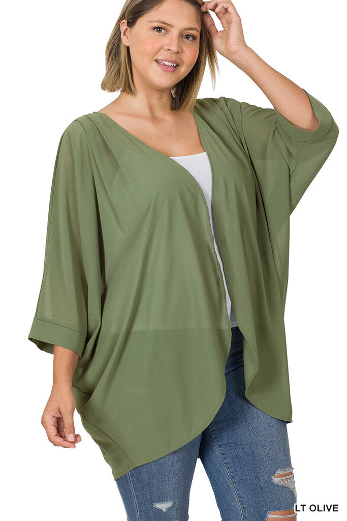 Chiffon cover up 3x
