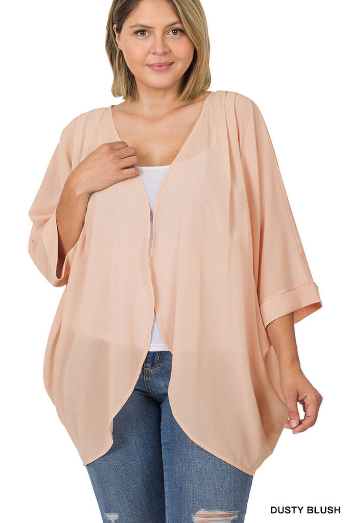 Chiffon cover up 2x