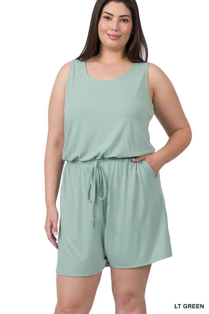 Romper with Pockets 1X