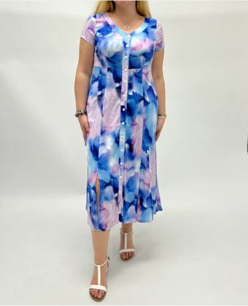 Morgan Dress, Salisbury, Linen Bamboo Large