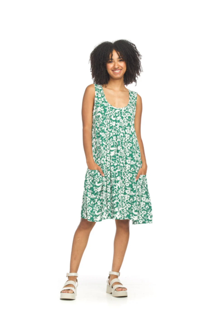 The Jennifer Floral Pocket Dress Large