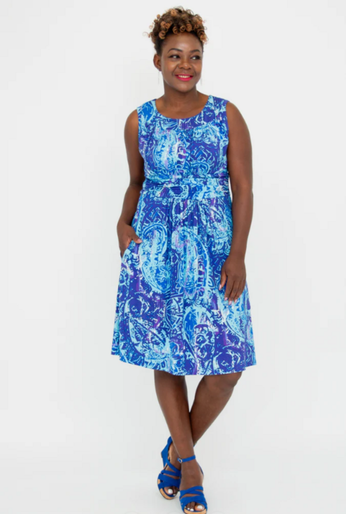 Roam Curious Bamboo Dress Large