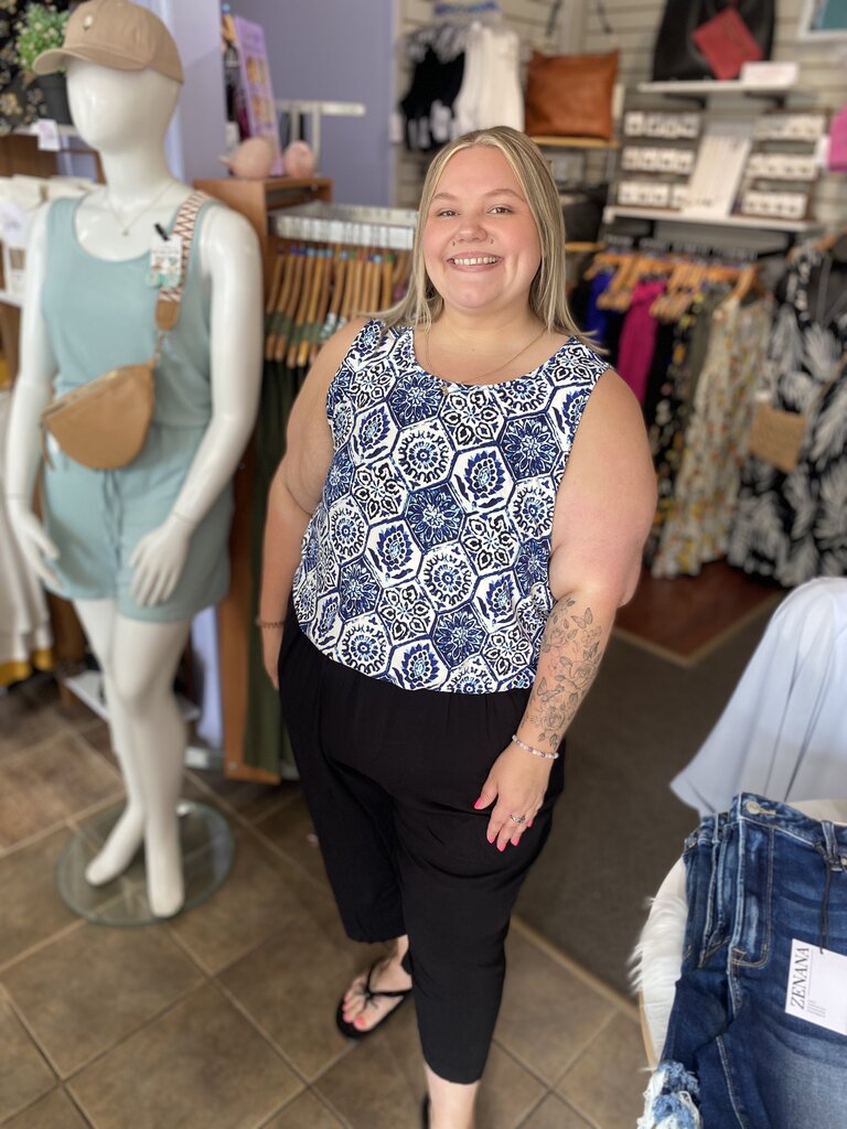 Relaxed Bamboo Zesty Tank 2X