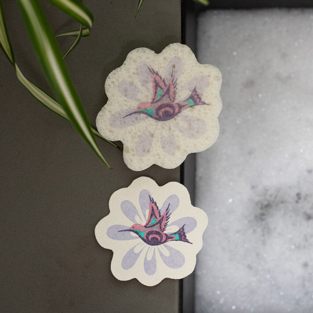 Eco Sponges - Hummingbird by Nicole La Rock