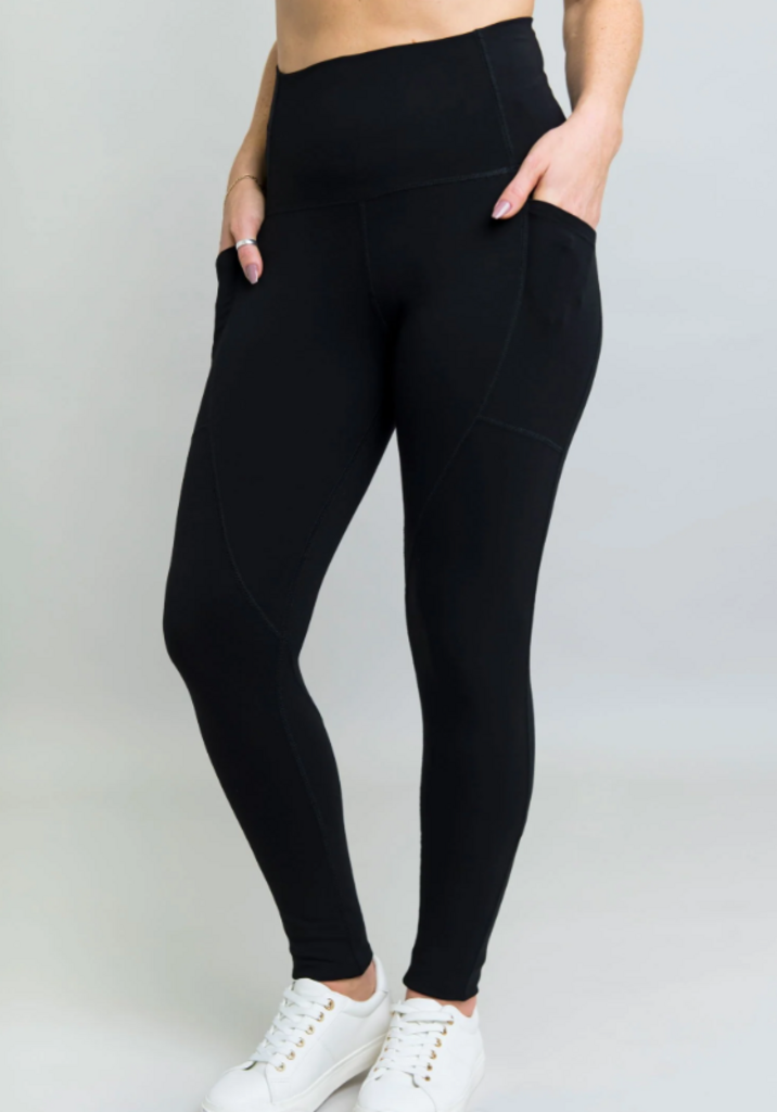 Robson Fleece Legging, Black 2x