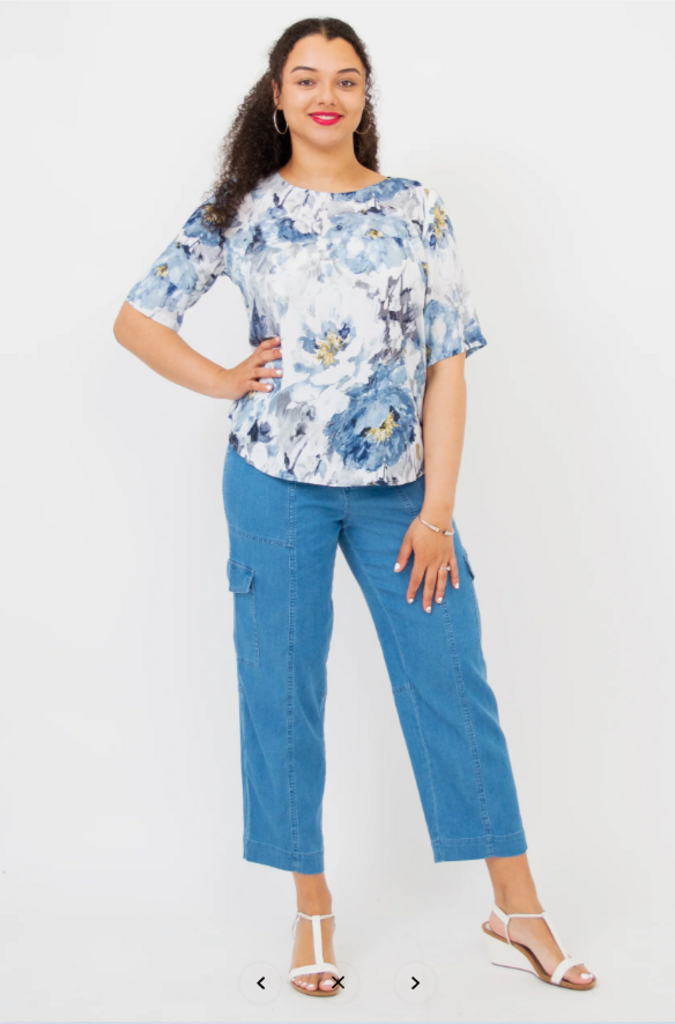 Sharon Pant, Tencel Denim 2x