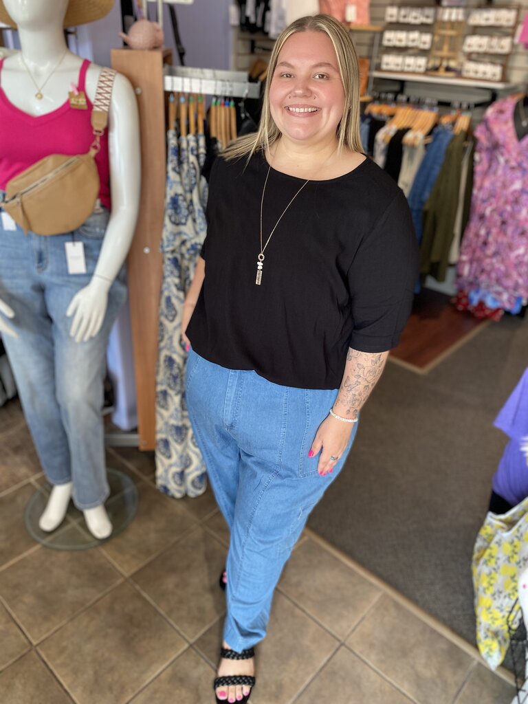 Sharon Pant, Tencel Denim 2x