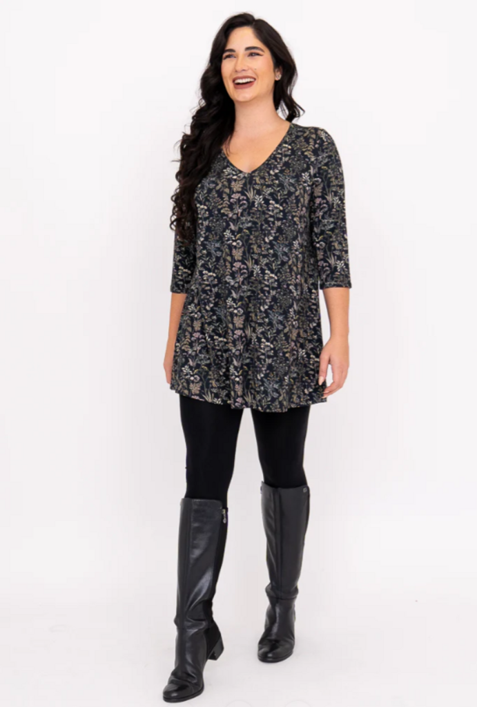 Courage Tunic, Khaki Herbal, Bamboo 2X