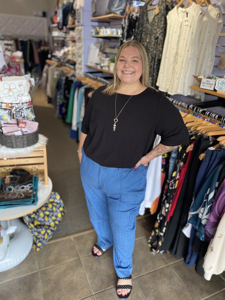 Sharon Pant, Tencel Denim Large