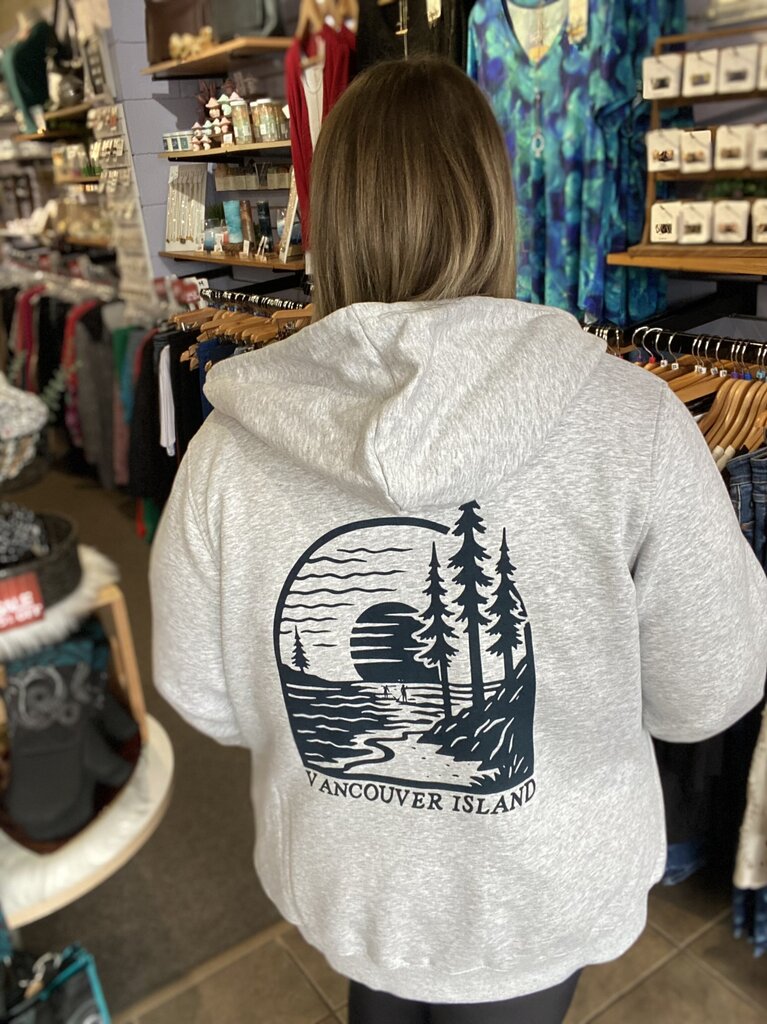Vancouver Island Hoodie Zip up Large