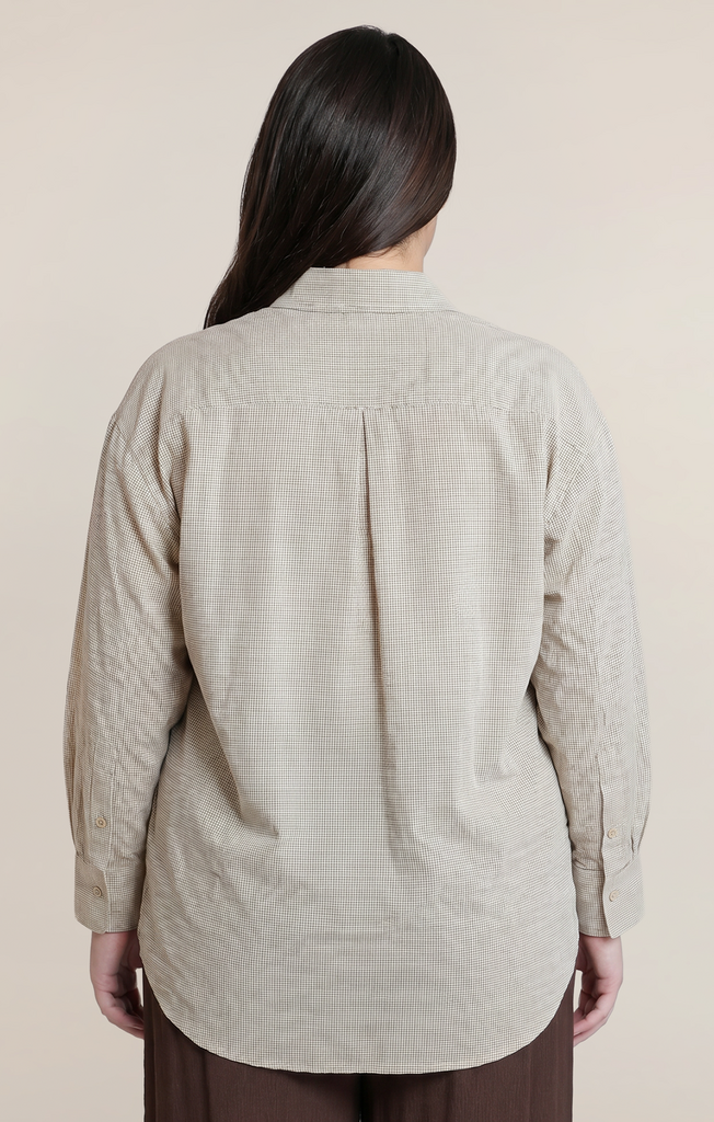 Dex Oversized Textured Shirt 1X