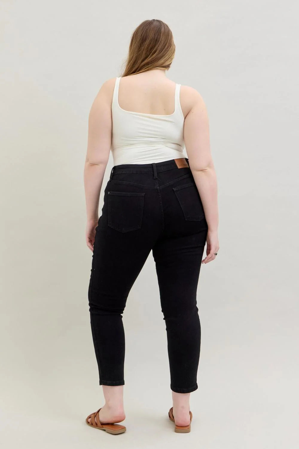 Slim Fit Black Denim Size 22