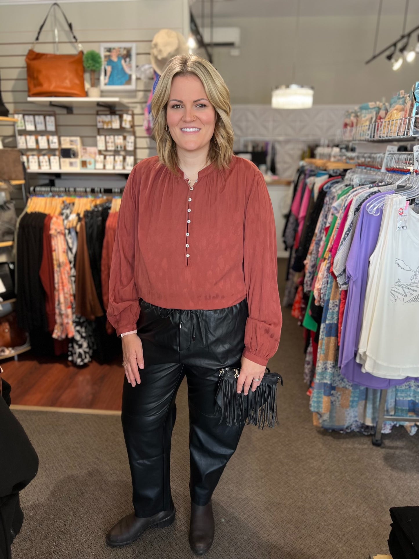 Fringe Cross Body Bag