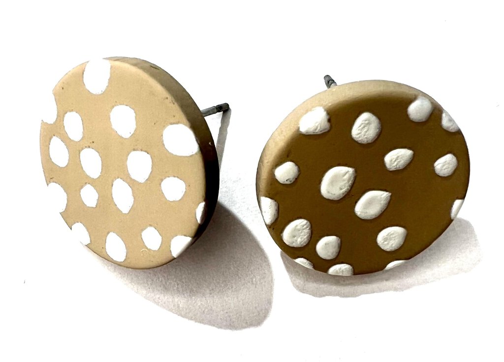 Clay Spot Earrings