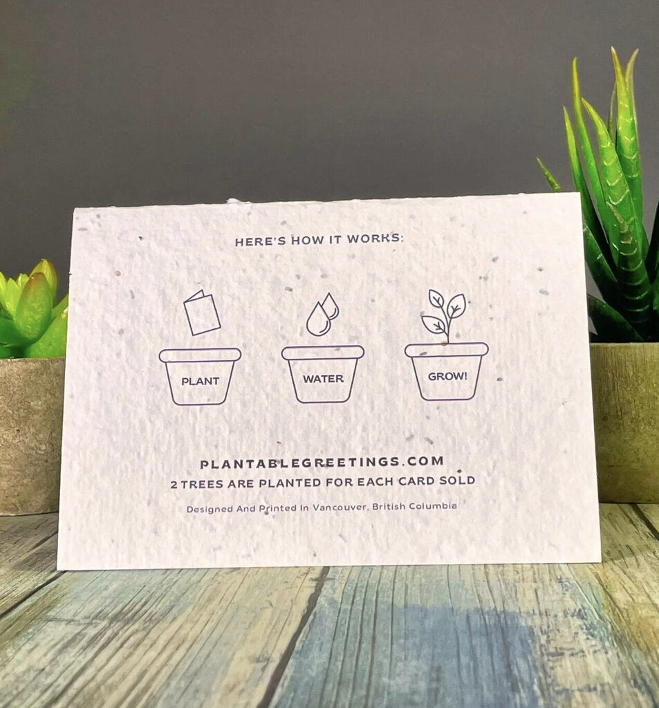 Baby Plantable Greeting Card