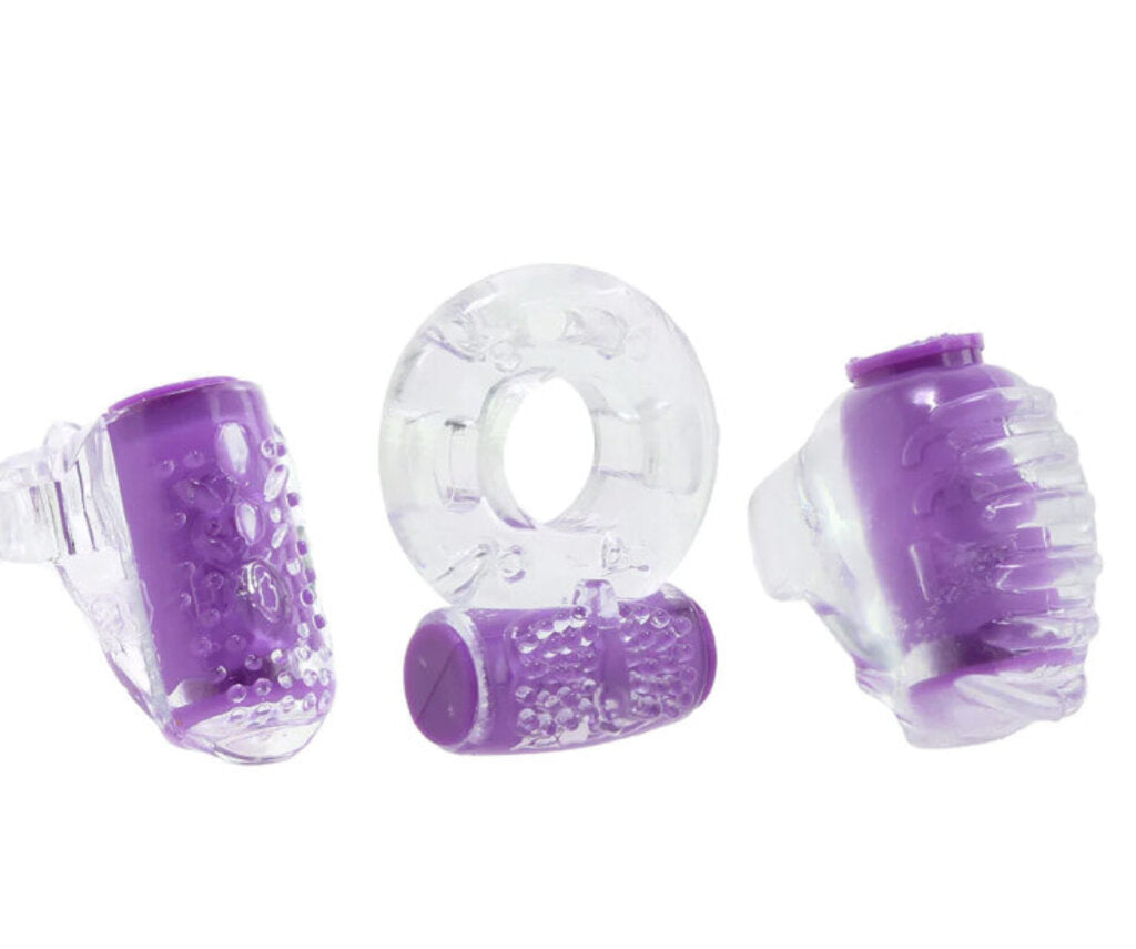 Ring True Pleasure Set in Purple