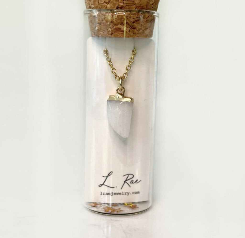 Quartz Pointed Pendant
