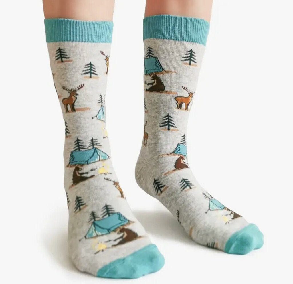 Camping Queen Socks