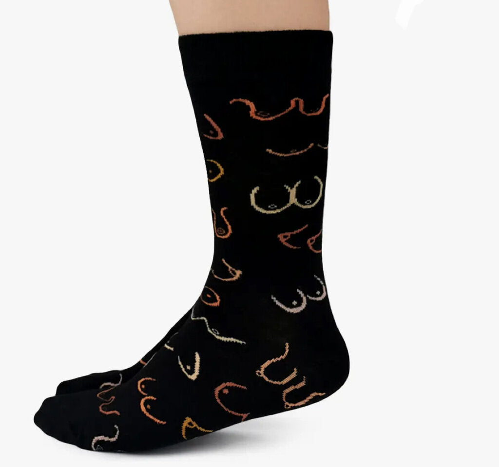 Simply the Breast Socks - Black