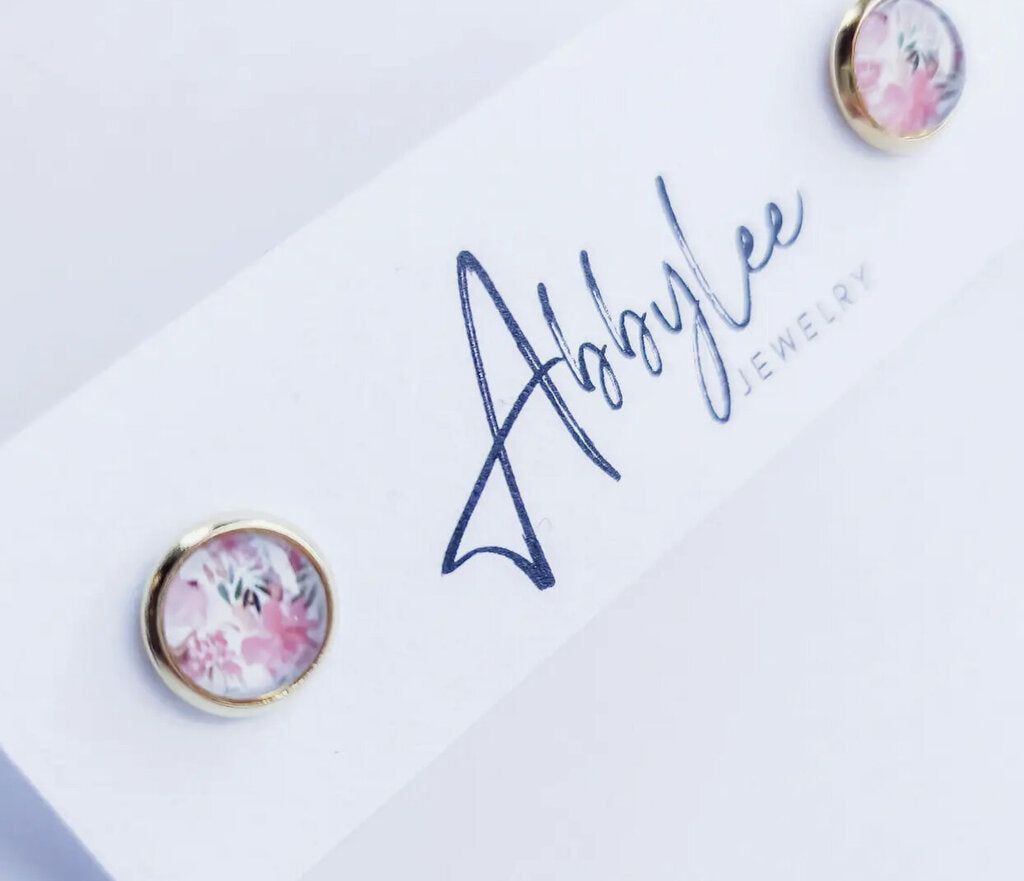 Milla Sparkly Gold Earrings