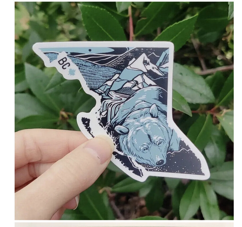 British Columbia - 3" Vinyl Sticker