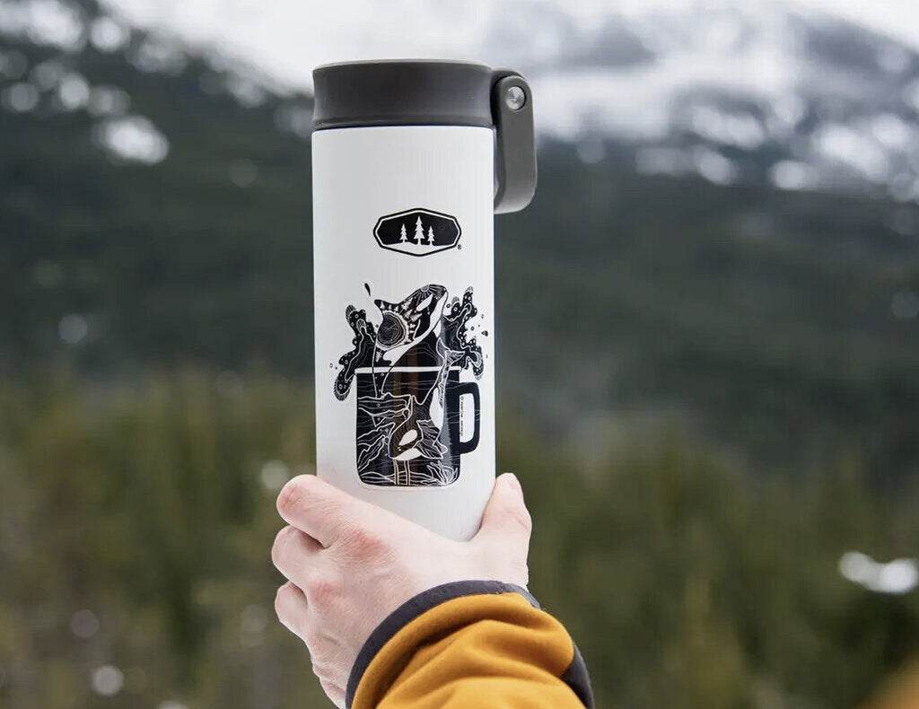 Camping Mug Sticker