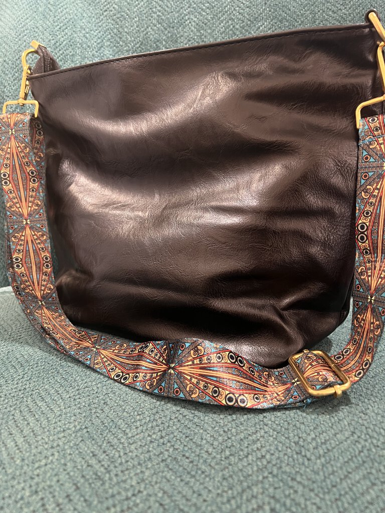 Large Retro Hobo Bag Changeable Strap