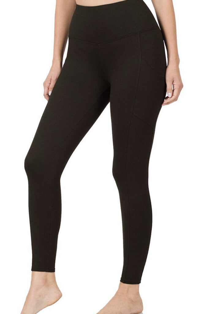 Microfiber leggings with pockets 3x – Boundless Beauty Curvy 14+