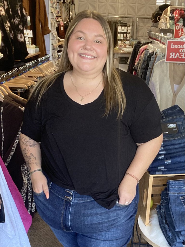 Round Hem Tee Dex Plus 3X