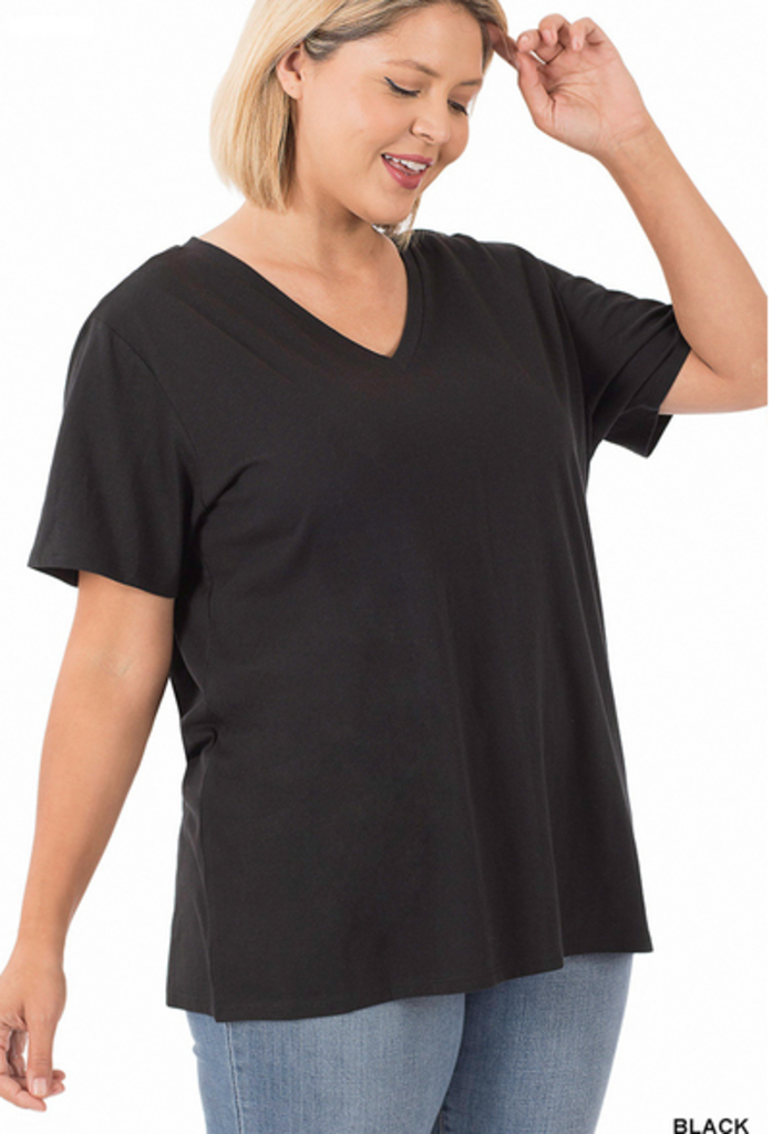 Boyfriend cotton tee 3x