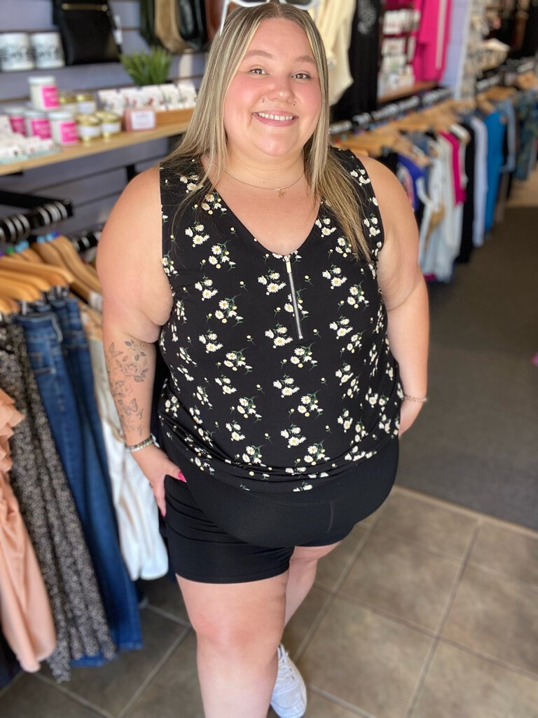 Hallie Shorts, Black, Bamboo