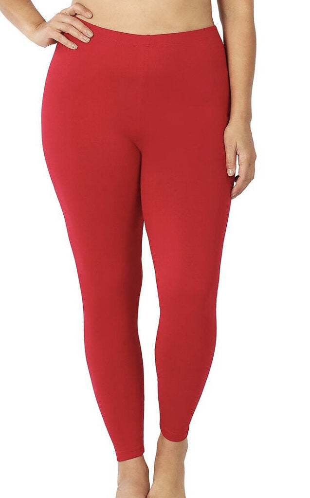 Full length microfiber leggings 2x