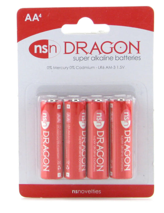 Dragon Super Alkaline Battery 4 Pack in AA