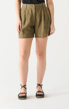 Load image into Gallery viewer, High waist linen trouser short Dex Plus 1x
