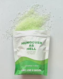 Hungover As Hell Epsom Salt Bath Soak