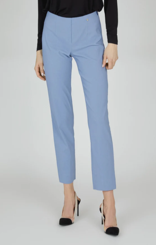 The Marie Trouser In Slate Blue