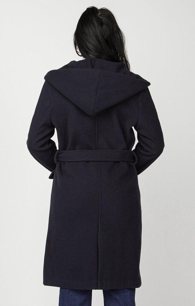 Hooded Trench Coat-Dex Plus XL