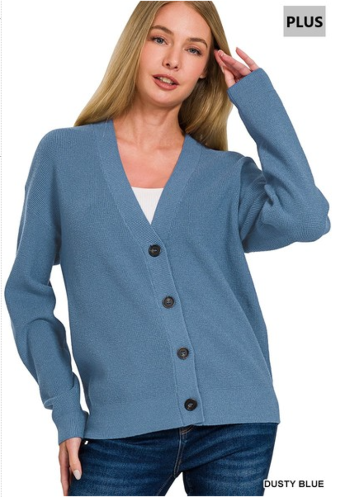 Viscose Sweater Cardigan 2X