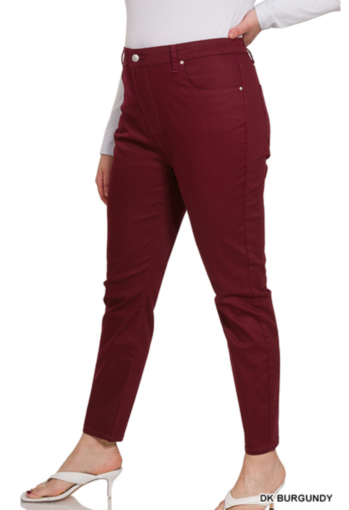 High Rise Skinny Pants 2X