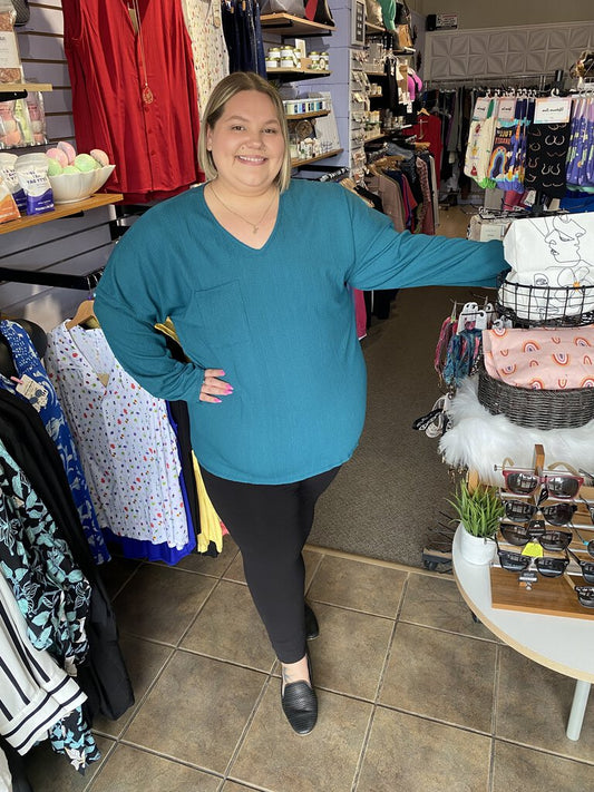 Dixie Bamboo Leggings-Fleece lined 3X